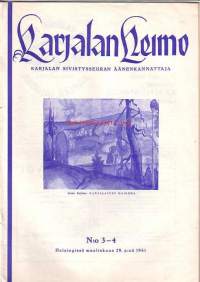 Karjalan heimo no 3-4 1961
