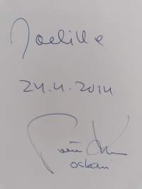 Onnellisen miehen tarinoita (signeerattu, tekijän omiste)