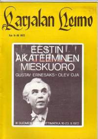 Karjalan heimo 9-10 1972