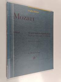 At the Piano - Mozart - 15 Well-known Original Pieces in Progressive Order of Difficulty with Practical Comments
