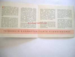 avaraan maailmaan  tilaus viikkosanomat
