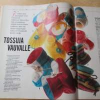 Suuri Käsityö lehti N:o 2 1993 kaava-arkit mukana