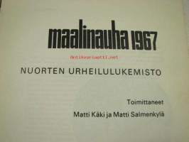 Maalinauha 1967 - nuorten urheilulukemisto
