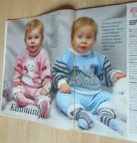 Suuri Käsityö lehti N:o 9 1993 kaava-arkit ja silitysarkki mukana