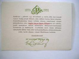 kiitos kortti   1876 - 1951