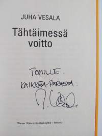 Tähtäimessä voitto (signeerattu, tekijän omiste)
