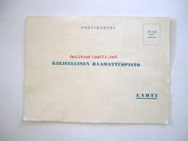 postikortti  kirjeellinen raamattuopisto