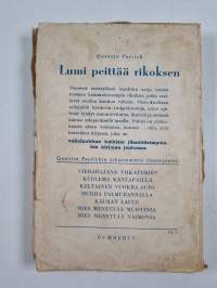 Lumi peittää rikoksen