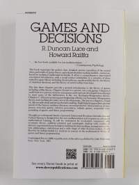Games and decisions : introduction and critical survey