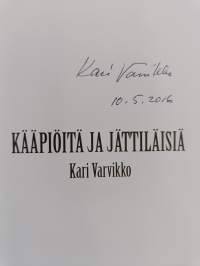 Kääpiöitä ja jättiläisiä (signeerattu)