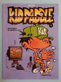 Kid Paddle 1: Konsolikarnevaali.  ( sarjakuva-albumi. keräilykappale )