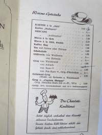 Falkenhof Konditorei-Café - Würzburg, Marienpltz 4 -kahvilan hinnasto