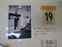 Heidelberg - Sauna -valokuva ym. muistoja turistimatkalta 1950-luvulla