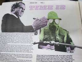 Chicago Seed vol 6. nr 11 - Stop The War machine - Mayday Washington D.C. -issue, amerikkalainen underground-julkaisu