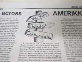 Chicago Seed vol 6. nr 11 - Stop The War machine - Mayday Washington D.C. -issue, amerikkalainen underground-julkaisu