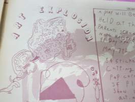 Chicago Seed vol 6. nr 11 - Stop The War machine - Mayday Washington D.C. -issue, amerikkalainen underground-julkaisu