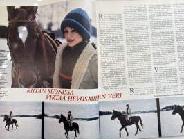Me Naiset 1976 nro 11 ilmestynyt 11.3.1976, Riitta Väisänen, Asko Sarkola, Paavo Väyrynen