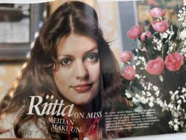 Me Naiset 1976 nro 11 ilmestynyt 11.3.1976, Riitta Väisänen, Asko Sarkola, Paavo Väyrynen