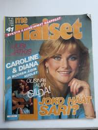 Me Naiset 1984 nro 41 (9.10.), Prinsessa Caroline, Sari Aspholm, prinsessa Diana, Gilda, Brigitte Bardot