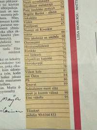 Me Naiset 1984 nro 41 (9.10.), Prinsessa Caroline, Sari Aspholm, prinsessa Diana, Gilda, Brigitte Bardot
