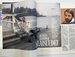 Me Naiset 1986 nr 46 (11.11.), Esa Sariola, merkillinen Miami Vice, laskettelu - vaatteet