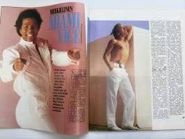 Me Naiset 1986 nr 46 (11.11.), Esa Sariola, merkillinen Miami Vice, laskettelu - vaatteet