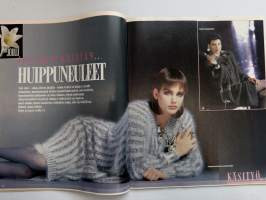 Me Naiset 1986 nr 49 (2.12.), Kaisa Korhonen, Linnan juhlien naiset, joululahjoja, huippuneuleet -  Krizian, Aarikka mainos