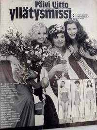 Me Naiset 1979 nr 7, Päivi Uitto yllätysmissi Oulusta, Helena Takalo