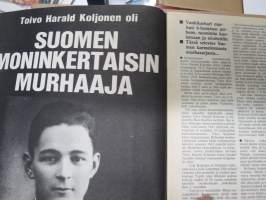 Ässä - Rikos, sota ja seikkailu 1981 nr 3, Mauri Sariola - Marskin sotilaspalvelija, Hyvinkään pirtumies, Murhaaja Toivo Koljonen, "Suomen Eichmann" Ari Kauhanen...
