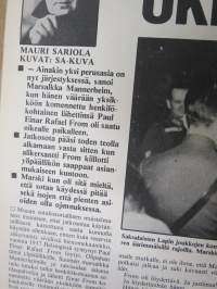 Ässä - Rikos, sota ja seikkailu 1981 nr 3, Mauri Sariola - Marskin sotilaspalvelija, Hyvinkään pirtumies, Murhaaja Toivo Koljonen, "Suomen Eichmann" Ari Kauhanen...