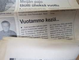 Oma Mua - Karjalan rahvahan lehti 2001 nr 14, Sulakuun 12. päivü; Kielizakonan osa, Amerikalazien matku Karjalah, Äijänpäivän pruazniekku, ym.