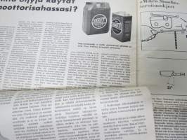 Mottimestari  nr 3 1971 - moottorisahamiesten ammattilehti, Työpenkkimenetelmää, Turvallisuusohhjeita, Raket suojasaapas,  Raket 50 moottorisaha, Raket öljyt...