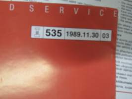Jonsered 535 moottorisaha -varaosaluettelo, reservdelar, spare parts, Ersatzteile, pieces de rechanche, piezas de repuesto, ricambi, pecas sobresselente