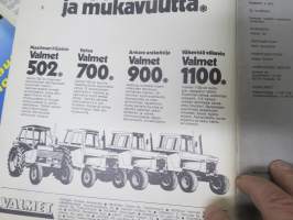 Maa ja Metalli 1971 nr 4 -Valmet Oy asiakaslehti, Vakolan konekoetukset, Metsätalouden koneellistaminen, Uusia Valmet-haulikoita, Pika 50, Valmet Kouvola piirimyyjä