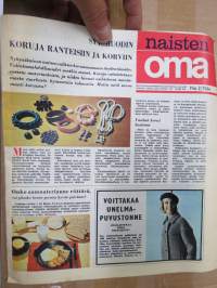 Miesten oma / Naisten oma 1964 nr 2 -selostavan mainonnan osoitteeton julkaisu, kääntölehti