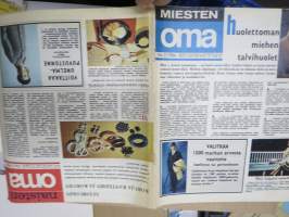 Miesten oma / Naisten oma 1964 nr 2 -selostavan mainonnan osoitteeton julkaisu, kääntölehti