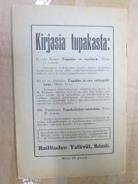 Tupakkakysymys taloudelliselta kannalta - Raittiuden Ystävien kirjasia II sarja nr 57
