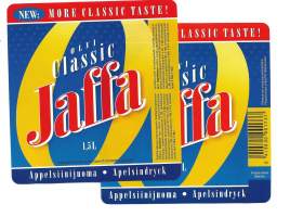 Olvi Classic Jaffa  -   juomaetiketti tuote-etiketti