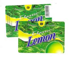 Olvi Classic Lemon -   juomaetiketti tuote-etiketti