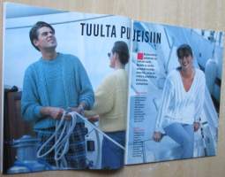 Suuri Käsityö Lehti N:o 7 1993 kaava-arkki mukana