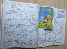 Suuri Käsityö Lehti N:o 7 1993 kaava-arkki mukana