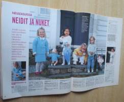 Suuri Käsityö Lehti N:o 7 1993 kaava-arkki mukana