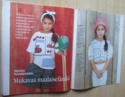 Suuri Käsityö Lehti N:o 7 1993 kaava-arkki mukana