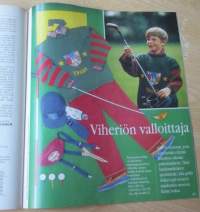 Suuri Käsityö Lehti N:o 7 1993 kaava-arkki mukana