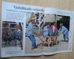 Suuri Käsityö Lehti N:o 7 1993 kaava-arkki mukana