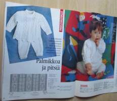 Suuri Käsityö Lehti N:o 7 1993 kaava-arkki mukana