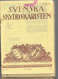 Svenska Skyddskåristen 1927 nr 1-24 / tidskrift för skyddskårister, lottor och skyttar - koko vuosikerta