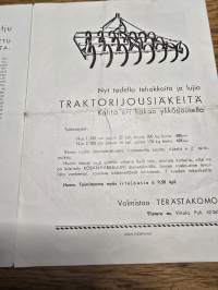 Terästakomo hinnasto 1964