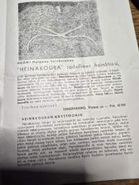 Terästakomo hinnasto 1964