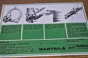 Esa niittokone myyntiesite